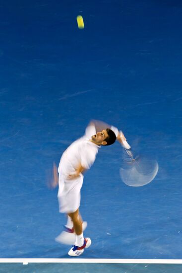 Теннис. Открытый чемпионат Австралии - 2012. Десятый день