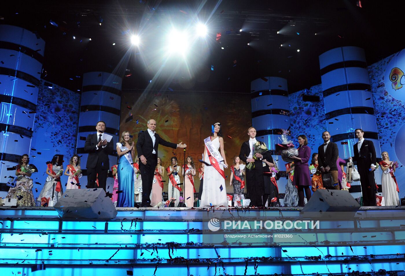Конкурс "Мисс студенчество 2012" в Москве