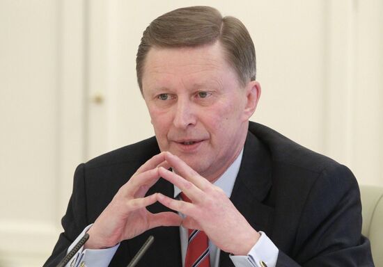 Сергей Иванов провел президиум Совета при президенте РФ