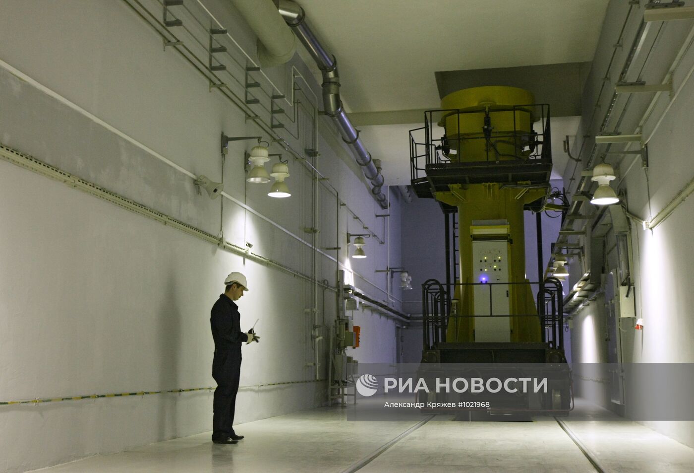 Хранилище отработанного ядерного топлива в Железногорске