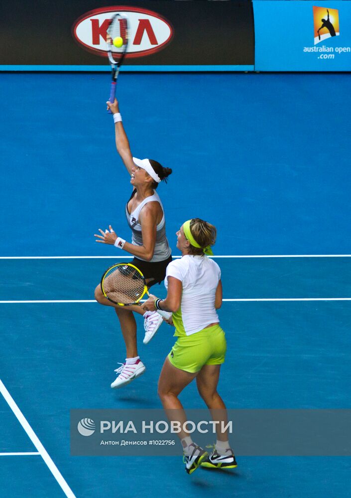 Теннис. Открытый чемпионат Австралии - 2012. Двенадцатый день