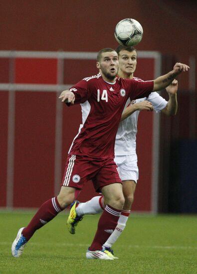 Футбол. Кубок чемпионов Содружества. Матч Латвия - Россия