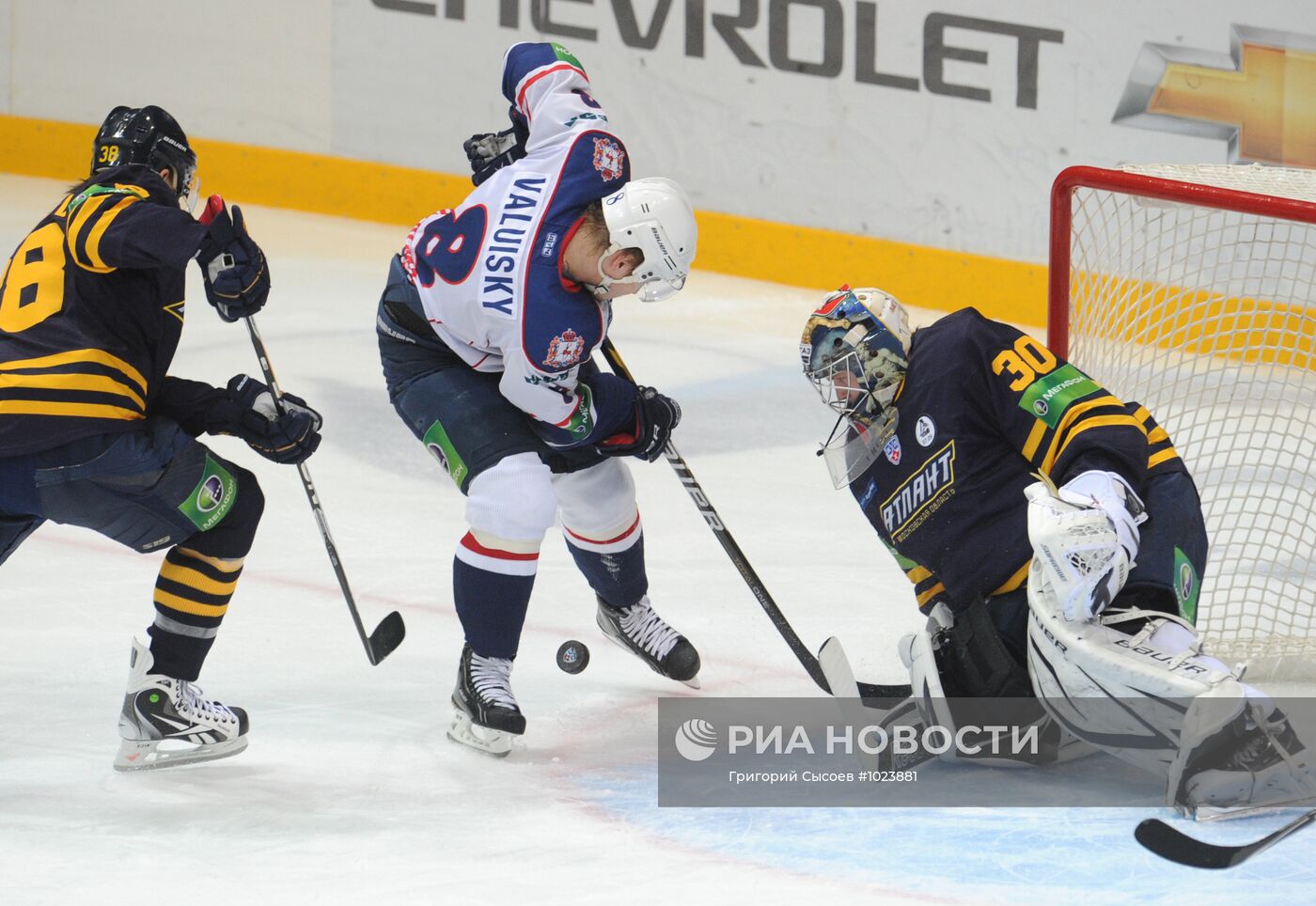 Хоккей. КХЛ. Матч "Атлант" - "Торпедо"