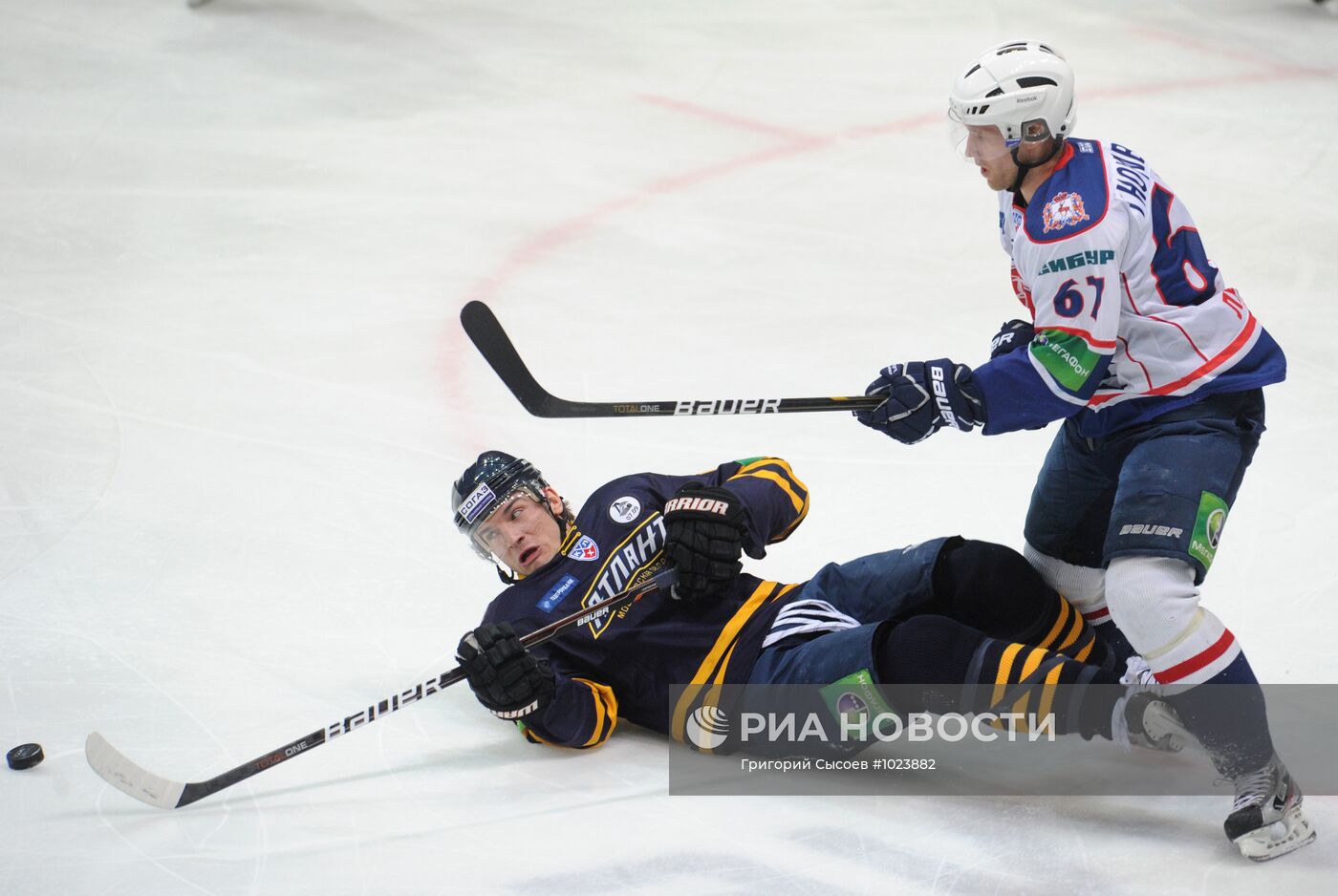 Хоккей. КХЛ. Матч "Атлант" - "Торпедо"