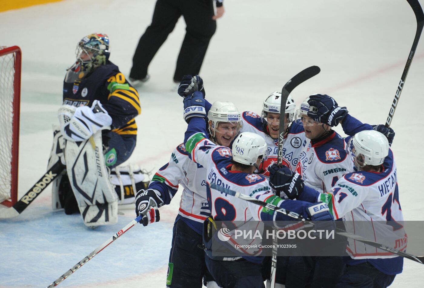 Хоккей. КХЛ. Матч "Атлант" - "Торпедо"