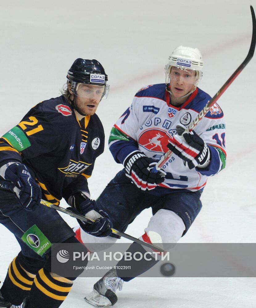 Хоккей. КХЛ. Матч "Атлант" - "Торпедо"