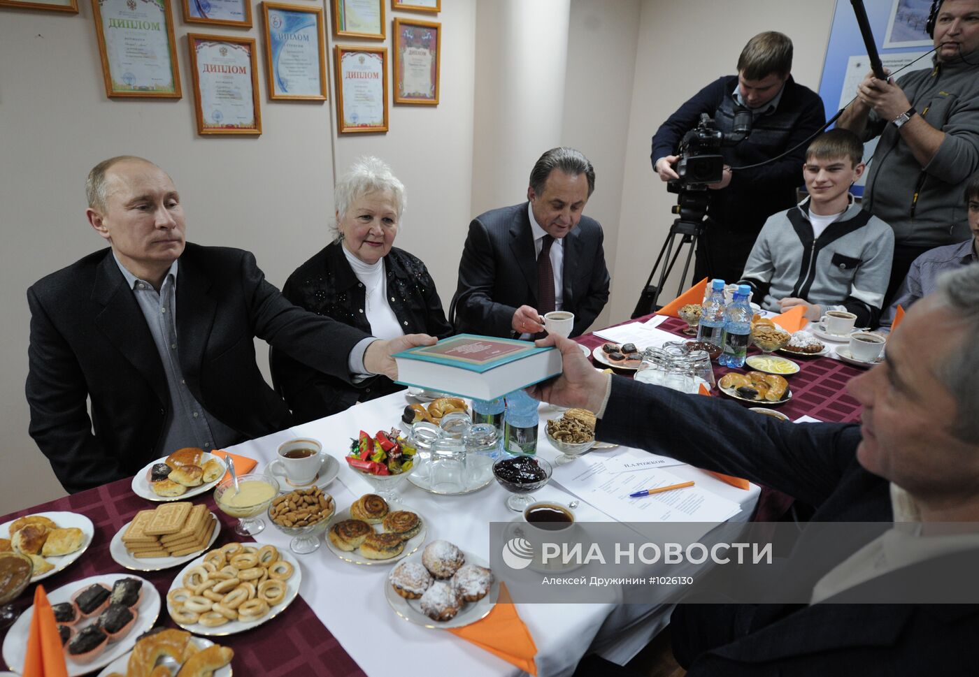 Рабочая поездка В.Путина в Центральный федеральный округ