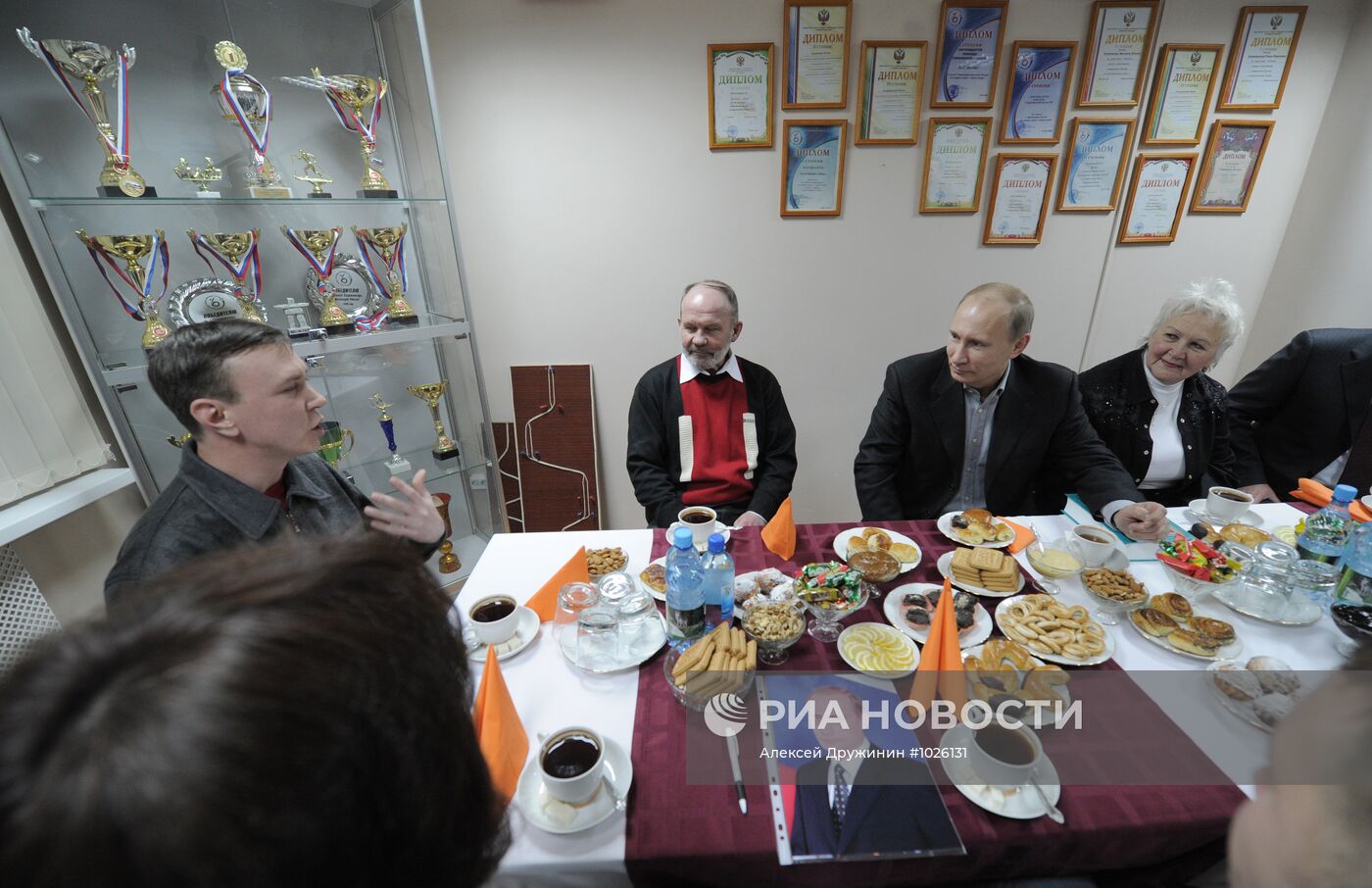 Рабочая поездка В.Путина в Центральный федеральный округ