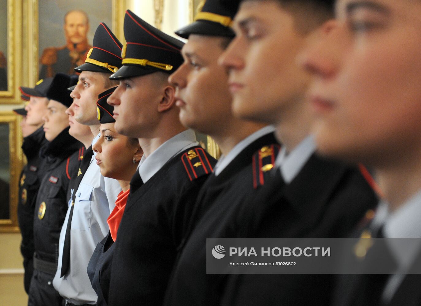 Презентация новой формы и удостоверений для сотрудников МВД РФ