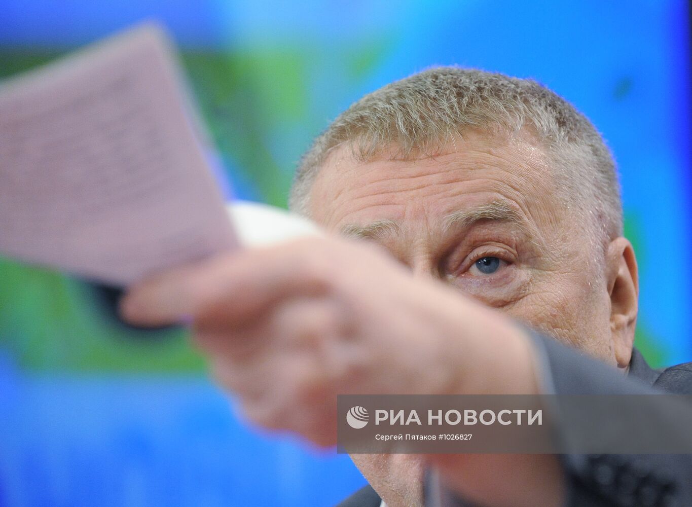 Пресс-конференция Владимира Жириновского в РИА Новости