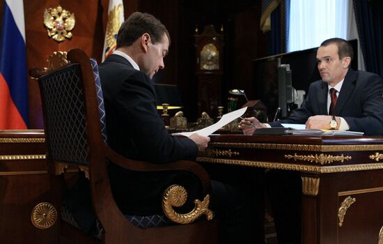 Встреча Д. Медведева с М. Игнатьевым
