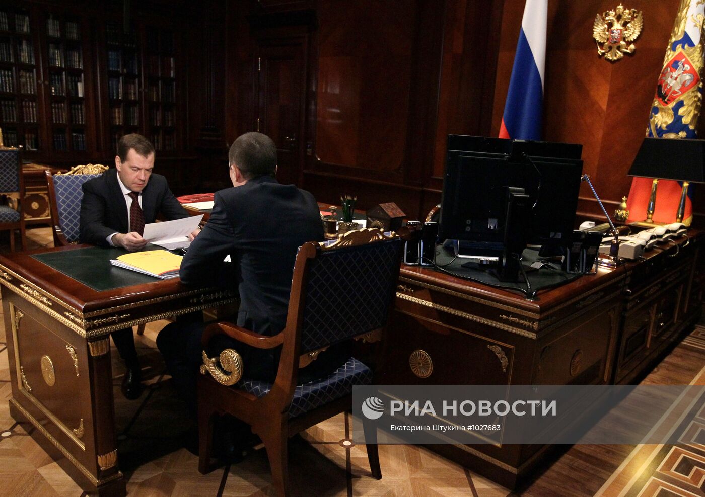 Встреча Д. Медведева с М. Игнатьевым