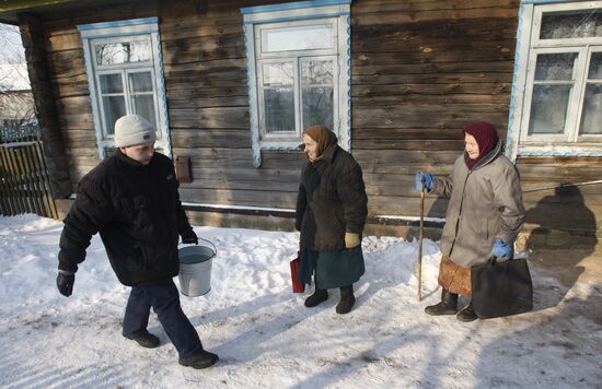 Оказание помощи пожилым людям в Белоруссии
