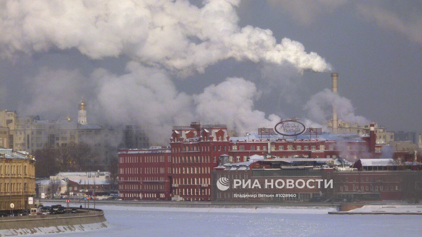 Здание бывшей кондитерской фабрики "Красный Октябрь" в Москве