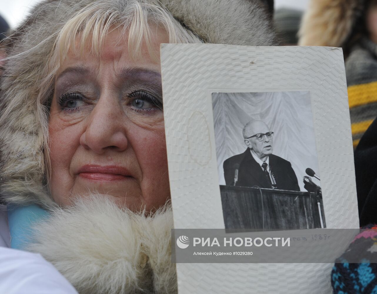 Митинг и шествие "За честные выборы" в Москве