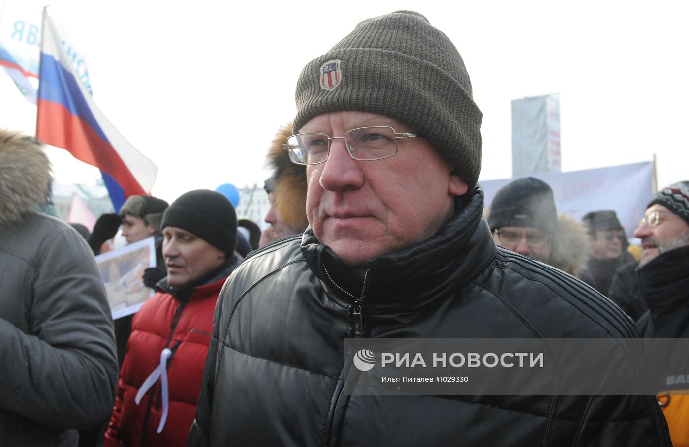 Митинг и шествие "За честные выборы" в Москве