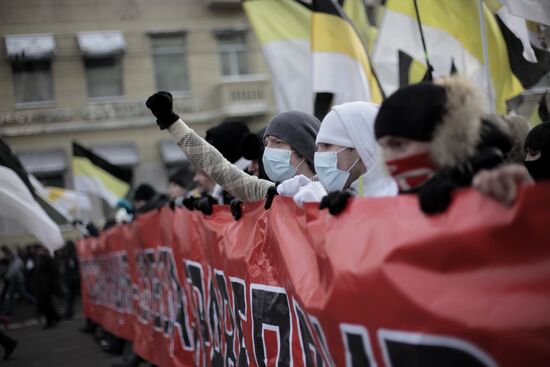 Митинг и шествие "За честные выборы" в Москве