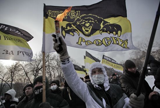 Митинг и шествие "За честные выборы" в Москве