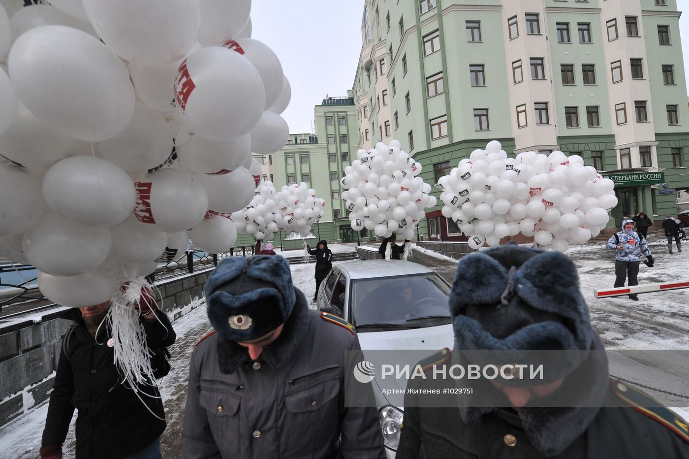 Митинг и шествие "За честные выборы" в Москве