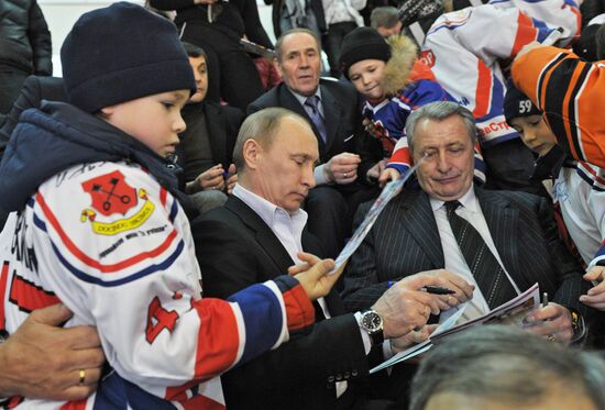 Рабочий визит В.Путина в Приволжский федеральный округ