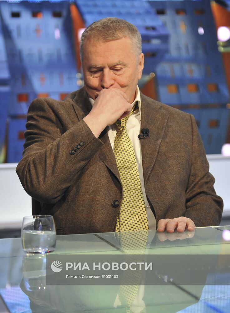 Дебаты между Владимиром Жириновским и Наталией Нарочницкой