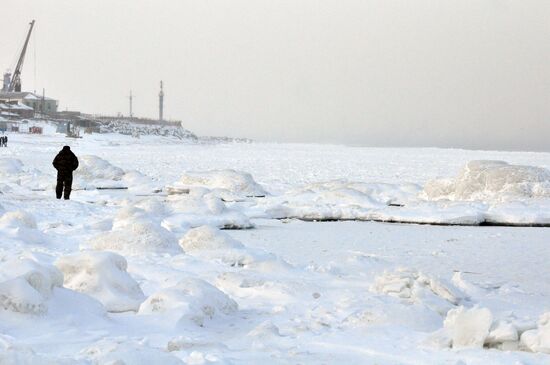 Аномальные морозы в Дагестане
