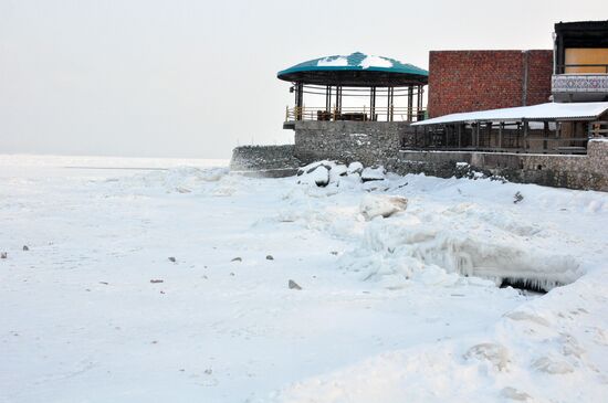 Аномальные морозы в Дагестане