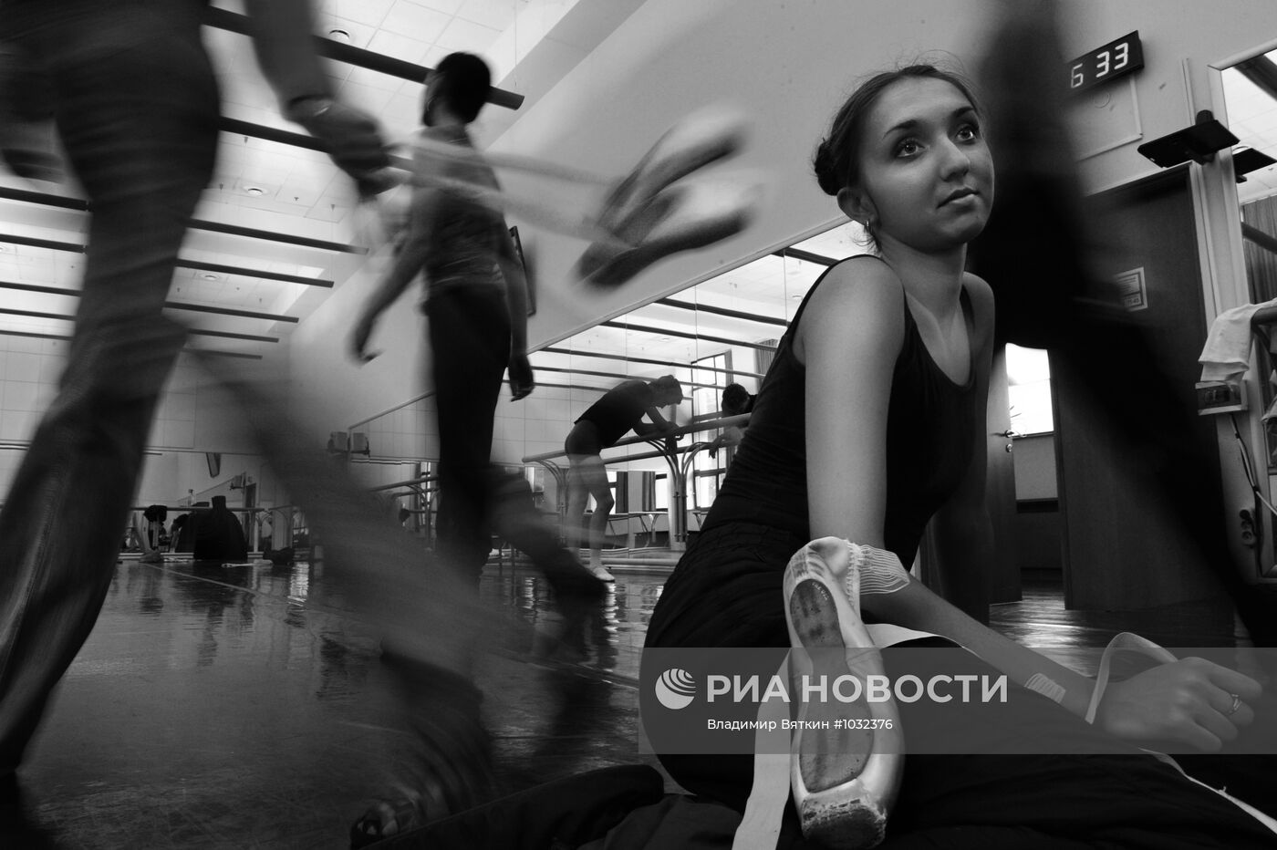 Репетиции артистов мирового балета в Москве