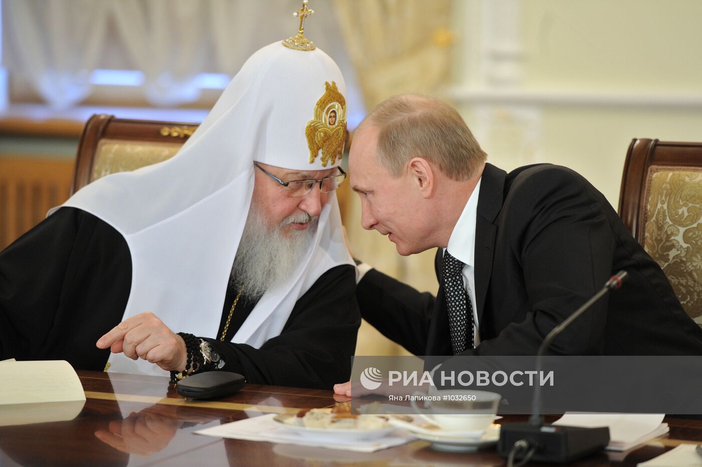 Встреча В.Путина с представителями традиционных религий