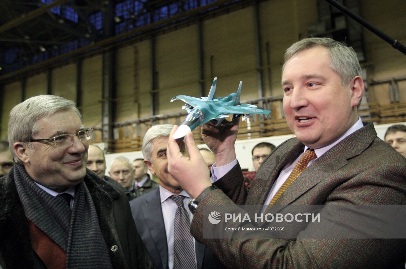 Рабочая поездка вице-премьера РФ Д. Рогозина в Новосибирск