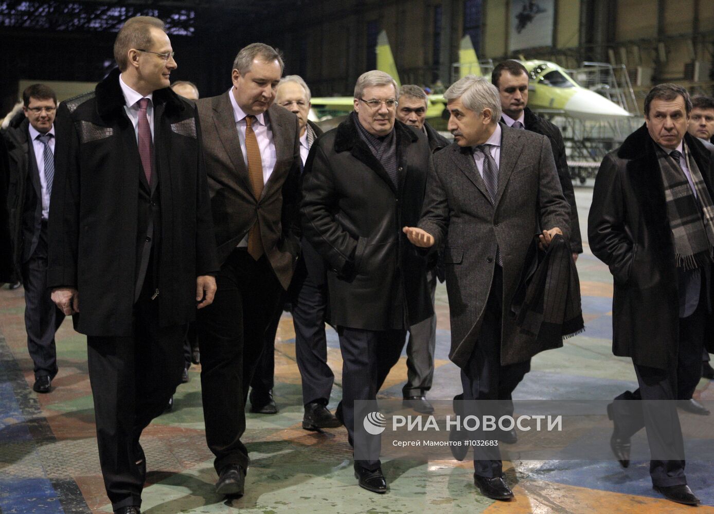 Рабочая поездка вице-премьера РФ Д. Рогозина в Новосибирск