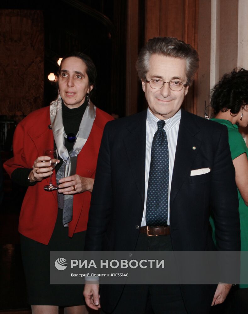 Прием в посольстве Италии в Москве