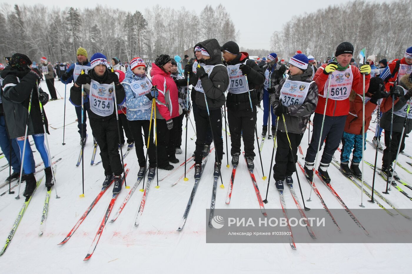 Лыжня России - 2012