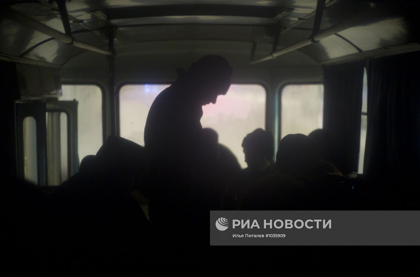 Работа автобуса православной службы "Милосердие"