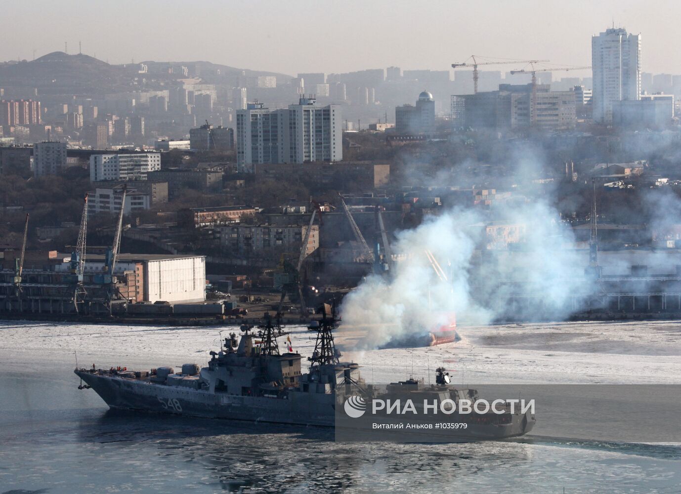 БПК "Адмирал Пантелеев" вернулся во Владивосток