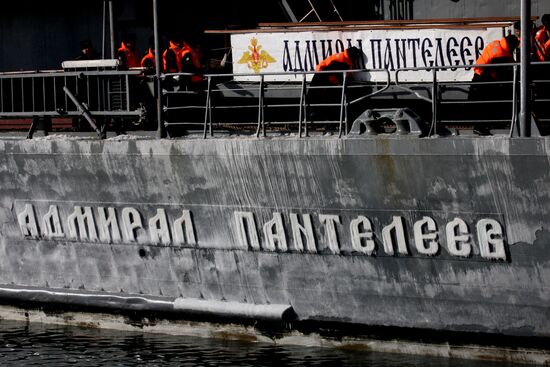 БПК "Адмирал Пантелеев" вернулся во Владивосток