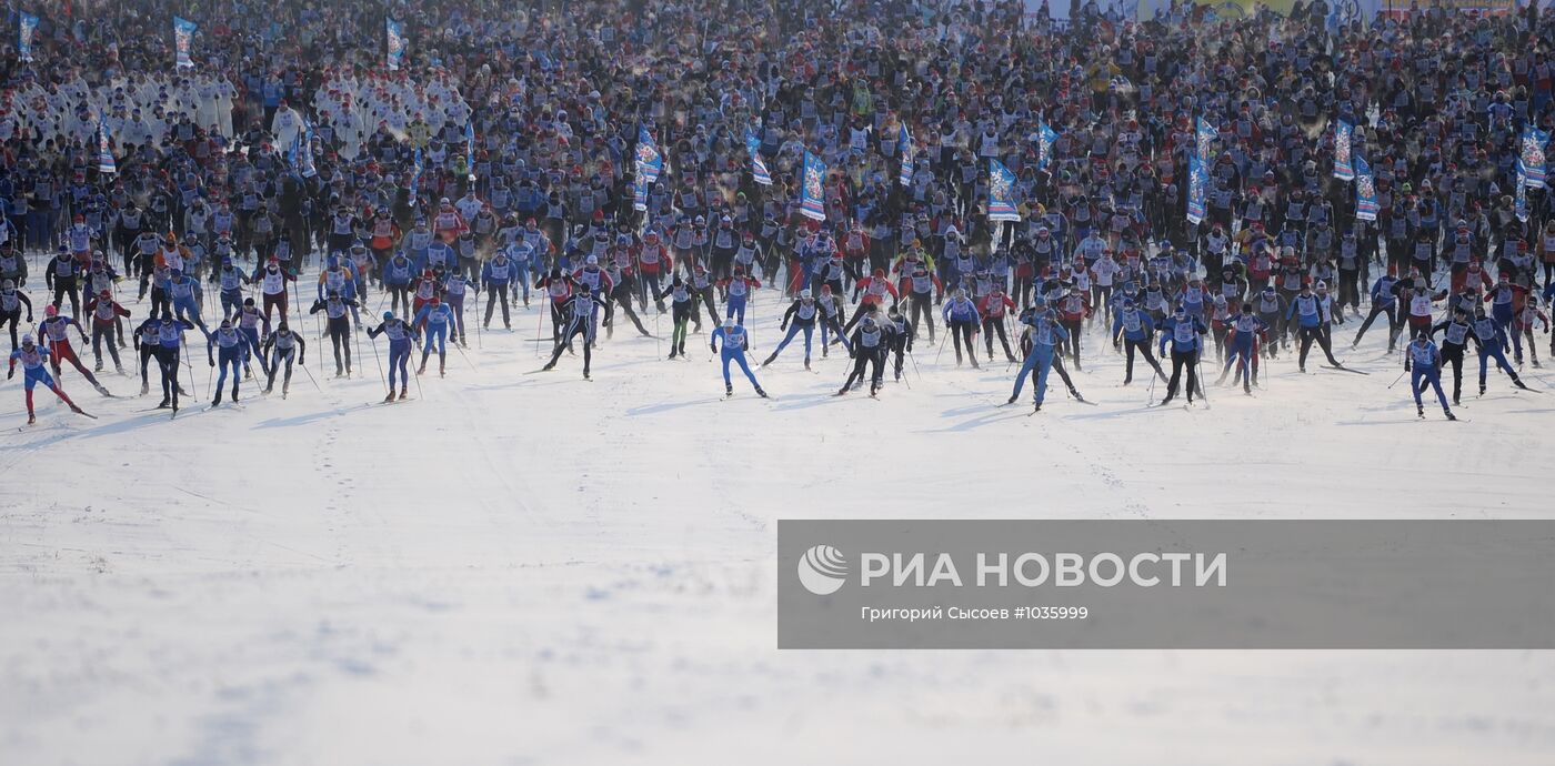 Лыжня России - 2012