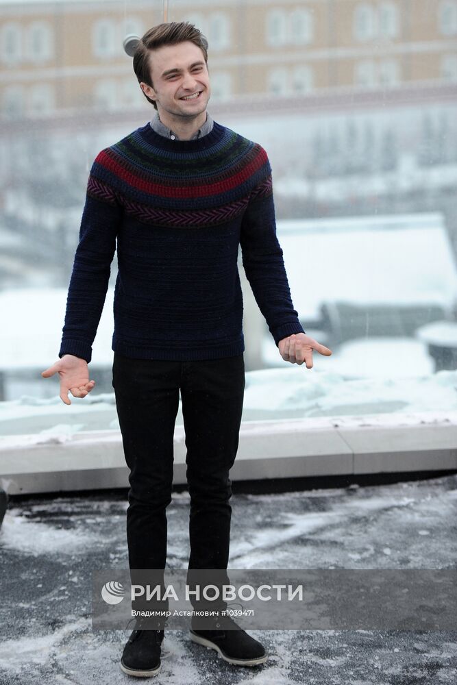 Фотоколл актера Дэниела Рэдклиффа