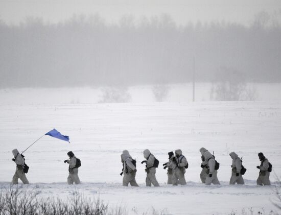 Учения десантников 106-й гвардейской дивизии в Тульской области
