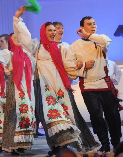 Юбилейный концерт ансамбля народного танца имени И.А.Моисеева