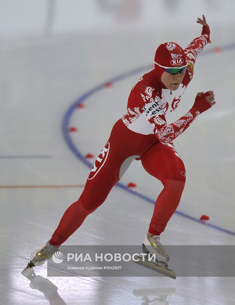 Конькобежный спорт. Чемпионат Мира по многоборью. Второй день