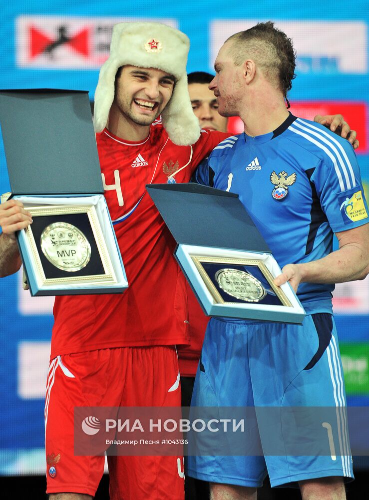 Пляжный футбол. Чемпионат Европы. Финал: Россия – Португалия