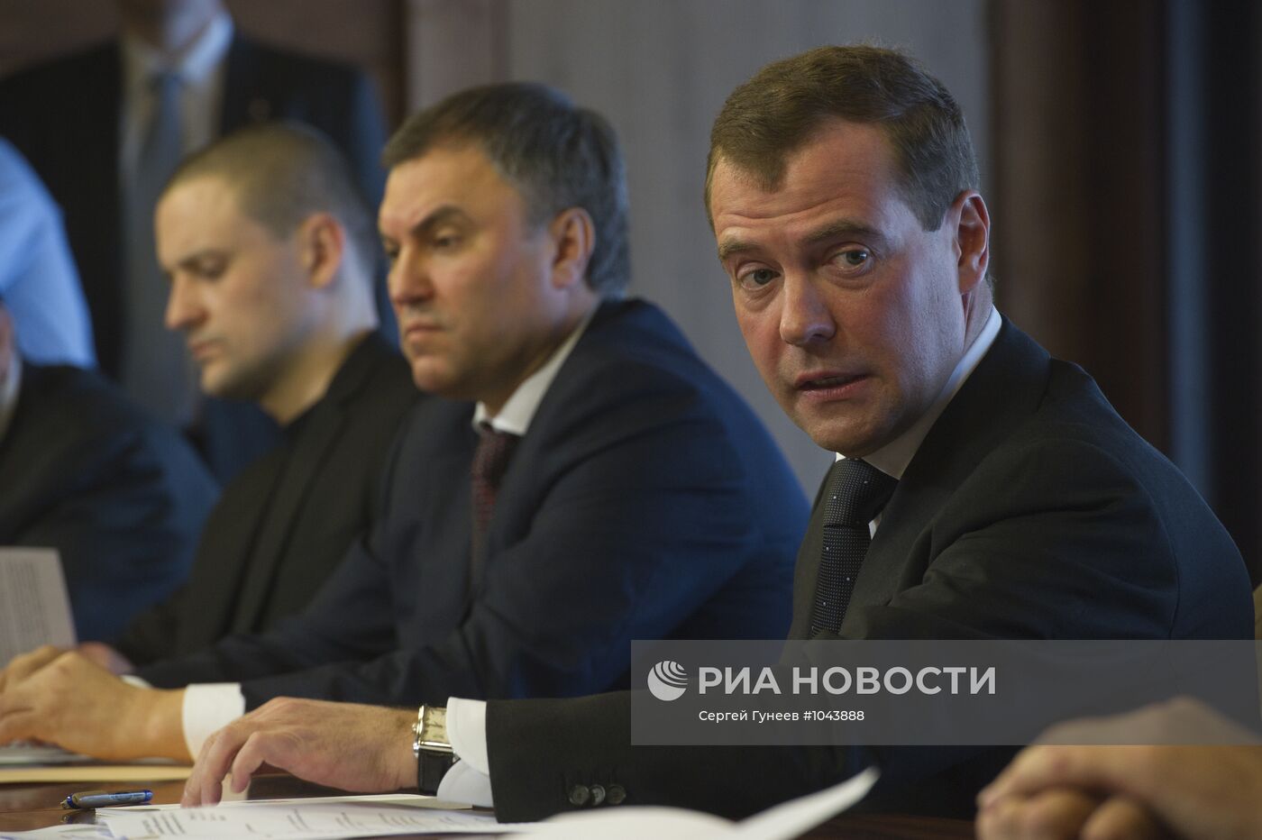 Д.Медведев встретился с лидерами незарегистрированных партий