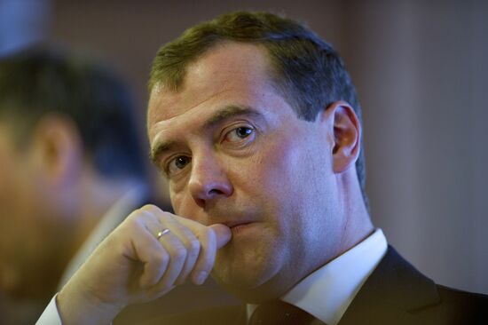 Д.Медведев встретился с лидерами незарегистрированных партий