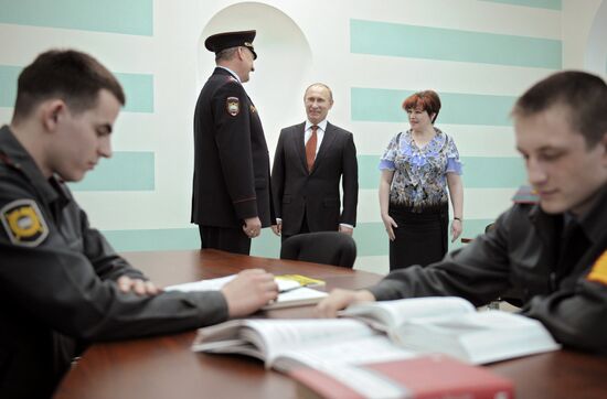 Рабочая поездка Владимира Путина в Сибирский федеральный округ