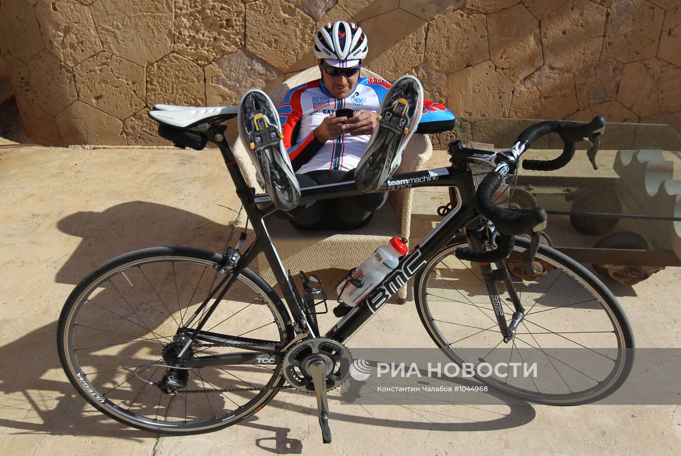 Тренировка велокоманды "РусВело" в Пальме-де-Мальорке