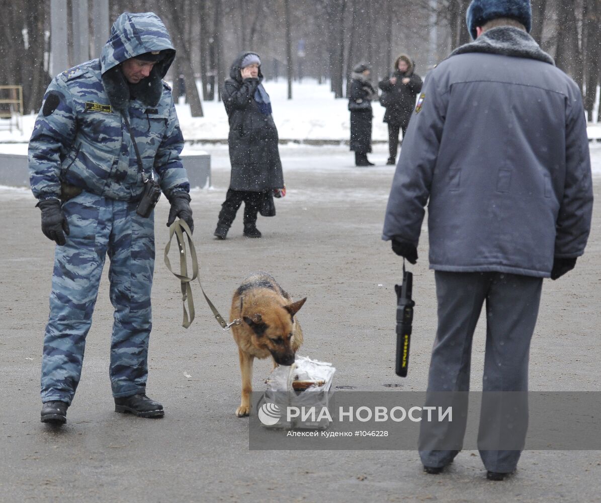 Шествие и митинг "Защитим страну!" в поддержку В.Путина