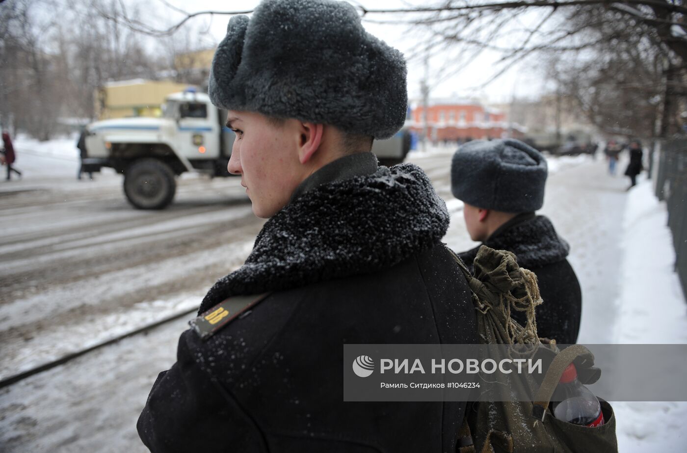 Шествие и митинг "Защитим страну!" в поддержку В.Путина