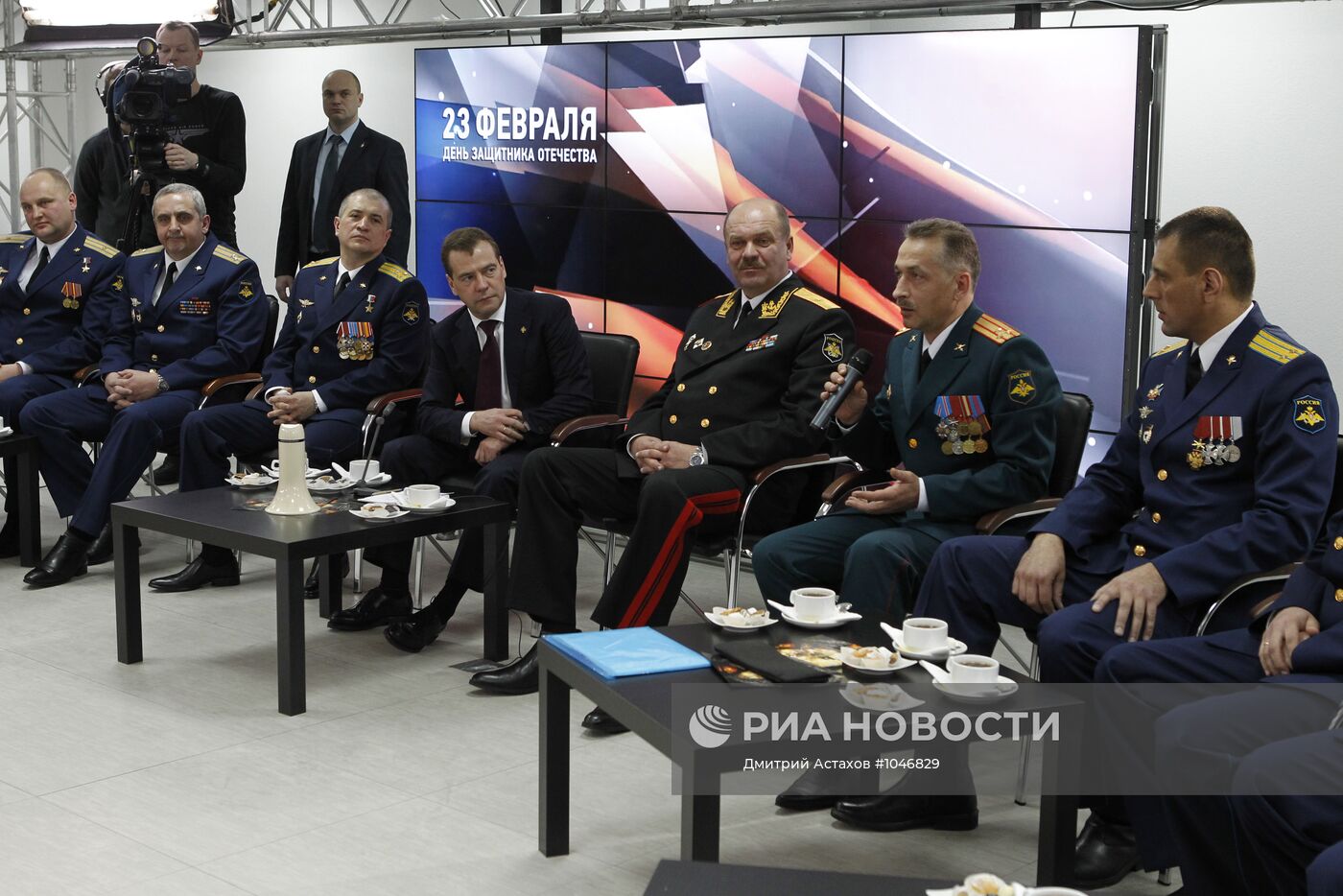 Встреча Д.Медведева с ветеранами боевых действий в Ю.Осетии