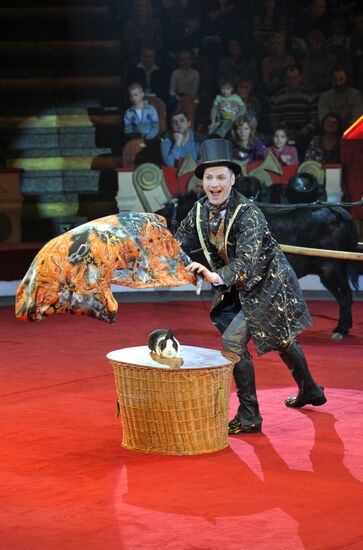 Новая программа в Московском цирке на Цветном бульваре